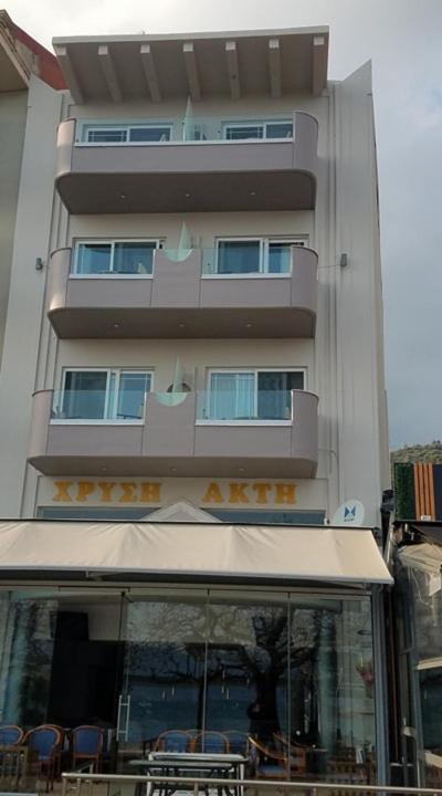 Chrisi Akti Hotel Nafpaktos Bagian luar foto