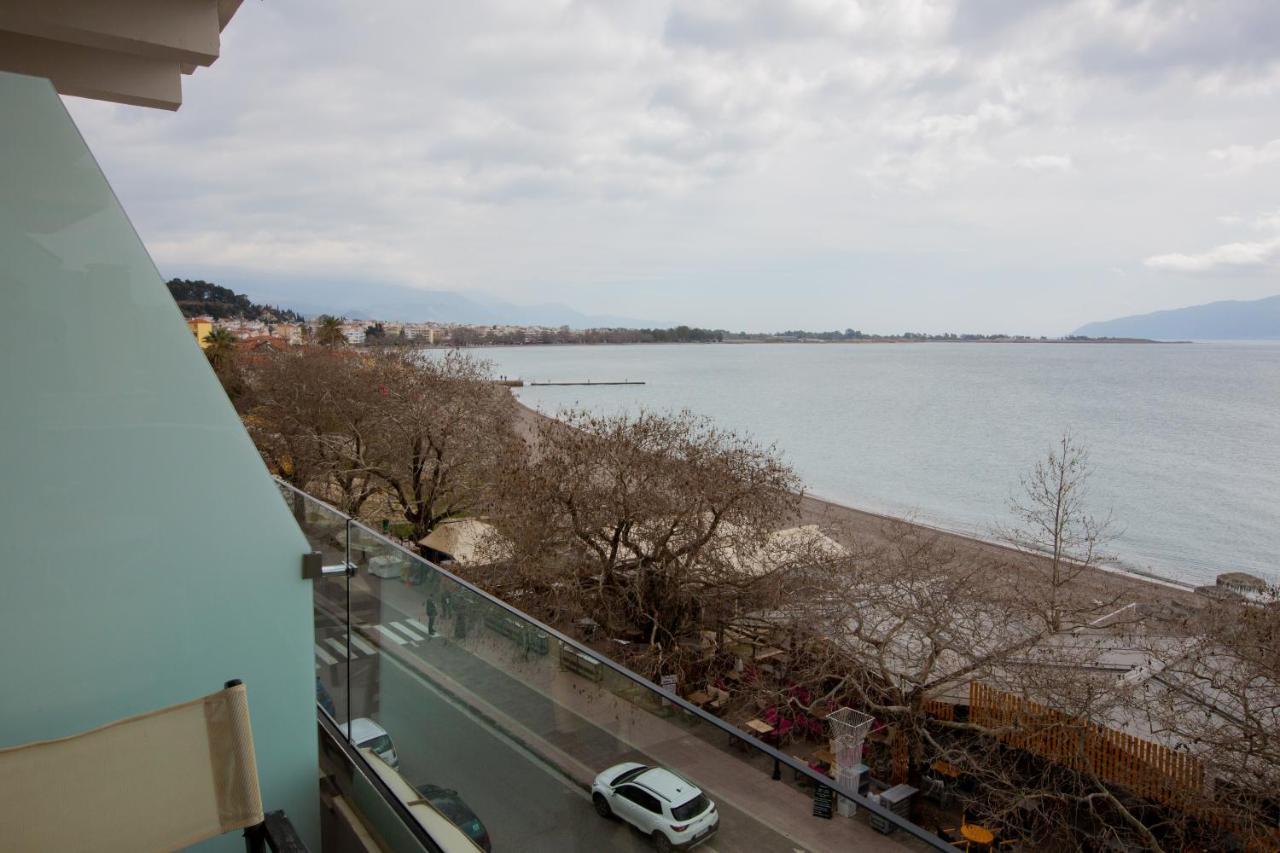 Chrisi Akti Hotel Nafpaktos Bagian luar foto