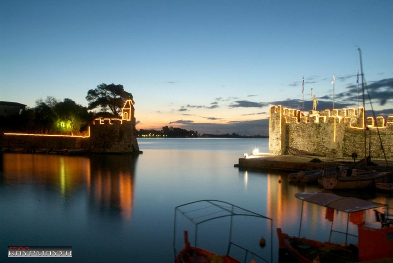 Chrisi Akti Hotel Nafpaktos Bagian luar foto